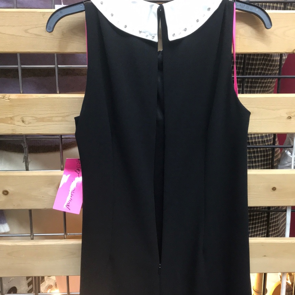 Betsy Johnson dress lined dress black/white,NWT - Picture 11 of 16